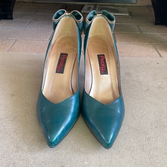 1980s era Proxy heel bow detail sz 6.5 - Picture 4 of 9